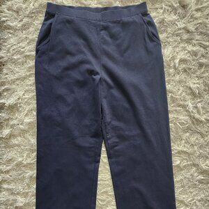 Women's LL Bean M Blue Pants with Pockets